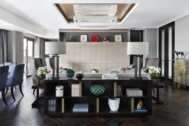 The Brummell Penthouse: Living room