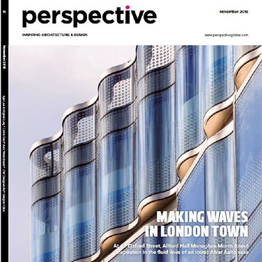 61 Oxford Street features on the cover of Perspective Magazine